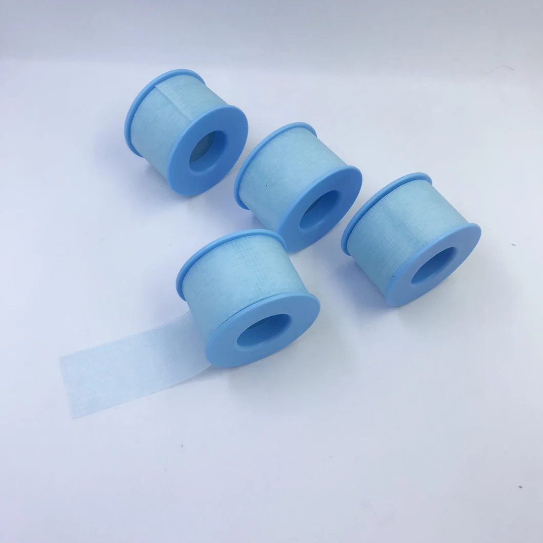Non-Woven Medical Silicone Gel Eyelash Tape Sensitive Resistant Blue Eye Pad Manufacturer