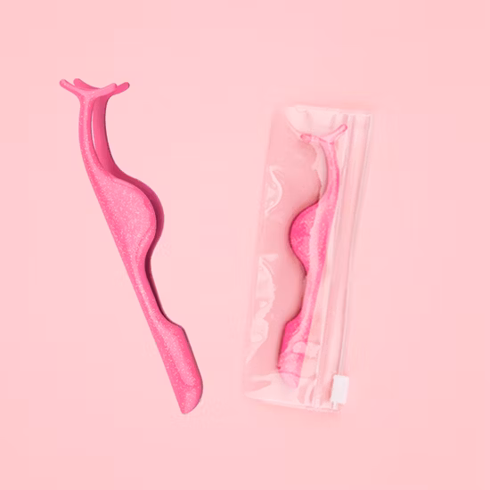 Pinzette per ciglia in visone in acciaio inossidabile con logo personalizzato che mescola pinzette per ciglia blu oro rosa etichetta privata per extension ciglia