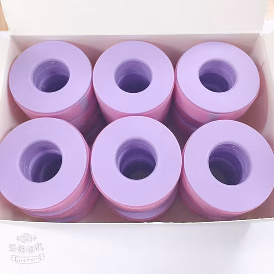 Fascia per ciglia in gel di silicone medico non tessuto, ciglia blu traspiranti, sensibili, resistenti