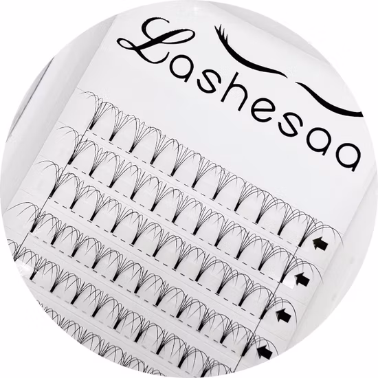Mengfan Cina Ciglia di seta premium all'ingrosso Ciglia di volume russe fatte a mano Estensioni di ciglia individuali 3D Colore Facile Fan Ciglia Trucco Ciglia di fan preconfezionate