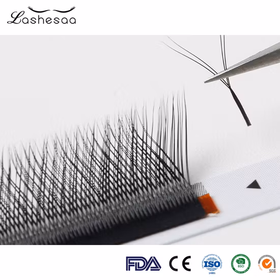 Mengfan Cina Produttore di ciglia soffici di visone Estensioni delle ciglia a forma di Y Ciglia Yy 0,05 mm 0,07 mm Estensioni delle ciglia Yy Etichetta privata Estensioni delle ciglia Yy