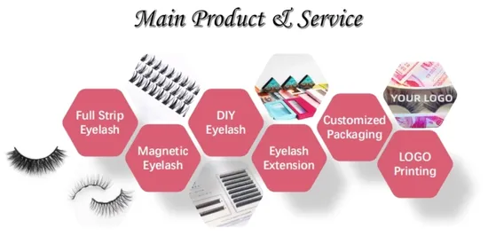 Vendita all'ingrosso di nuove ciglia di visone da 25 mm